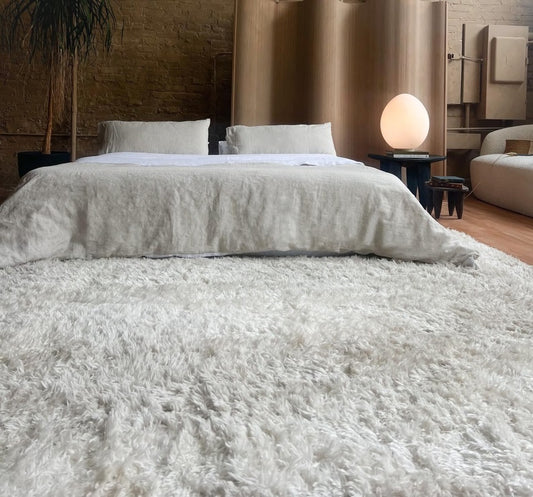 European Flax Linen Duvet Cover Set: Natural 180 GSM